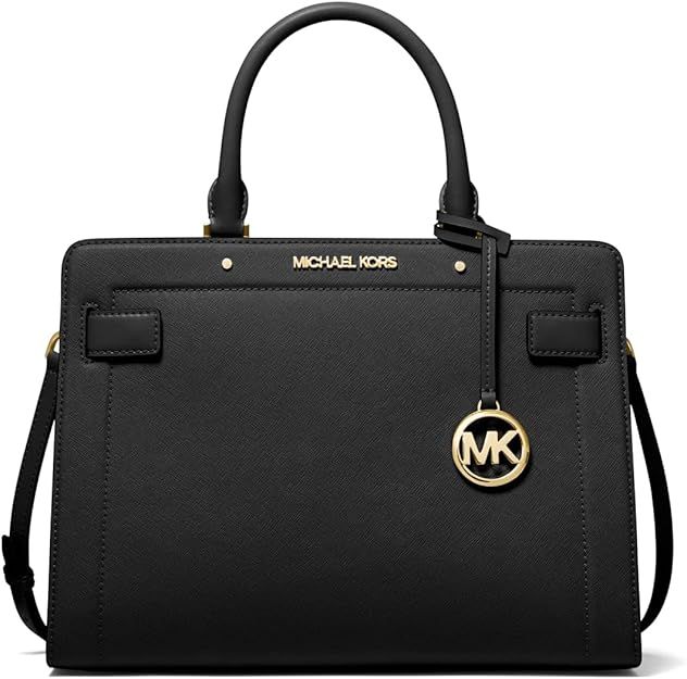 Michael Kors Women's Rayne Leather Medium East West Satchel Crossbody Bag Purse Handbag | Amazon (US)