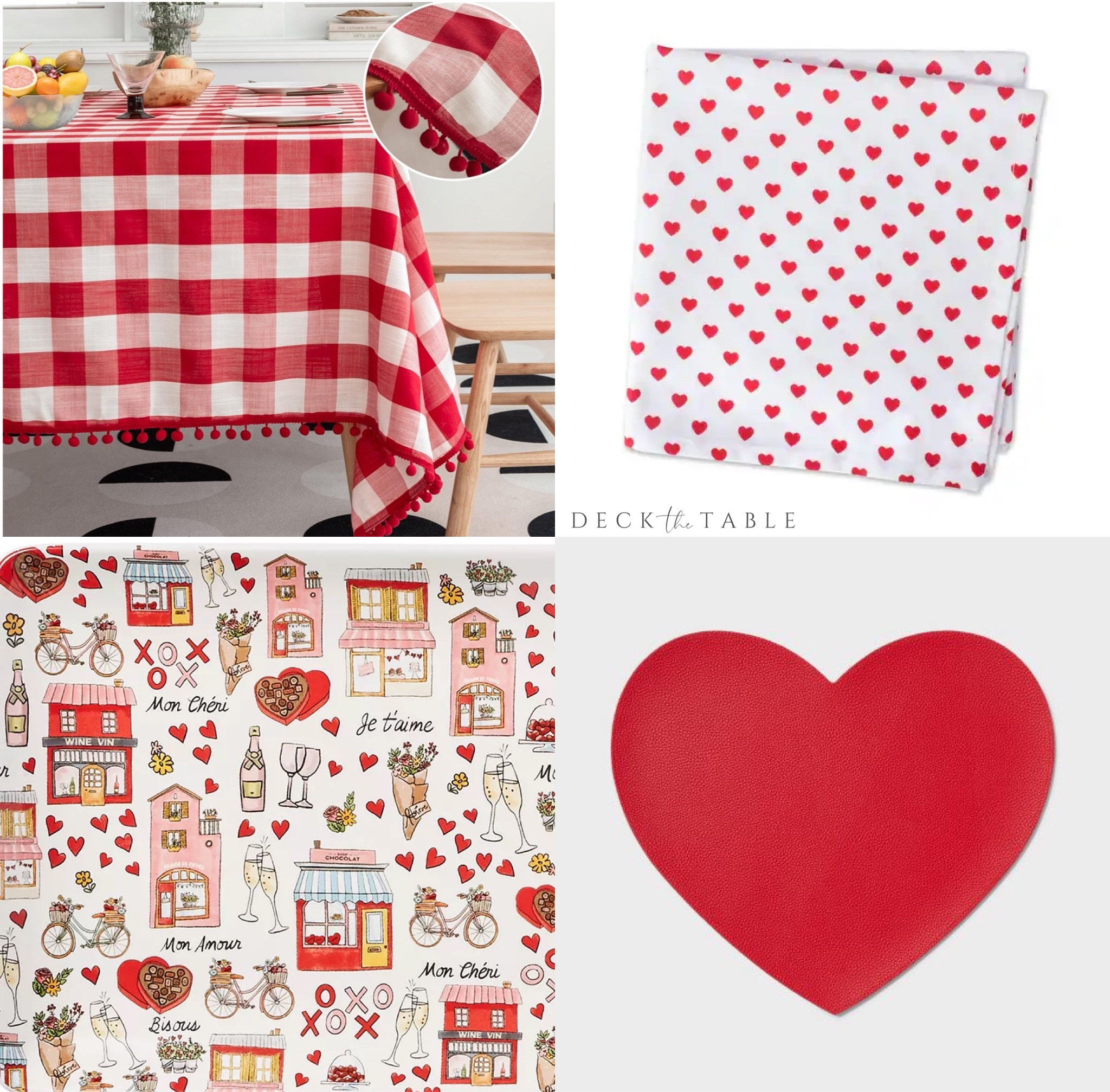 What you will find on my Valentines table this year! Can’t wait to Deck the table with these! ❤️

#LTKSeasonal #LTKparties #LTKhome