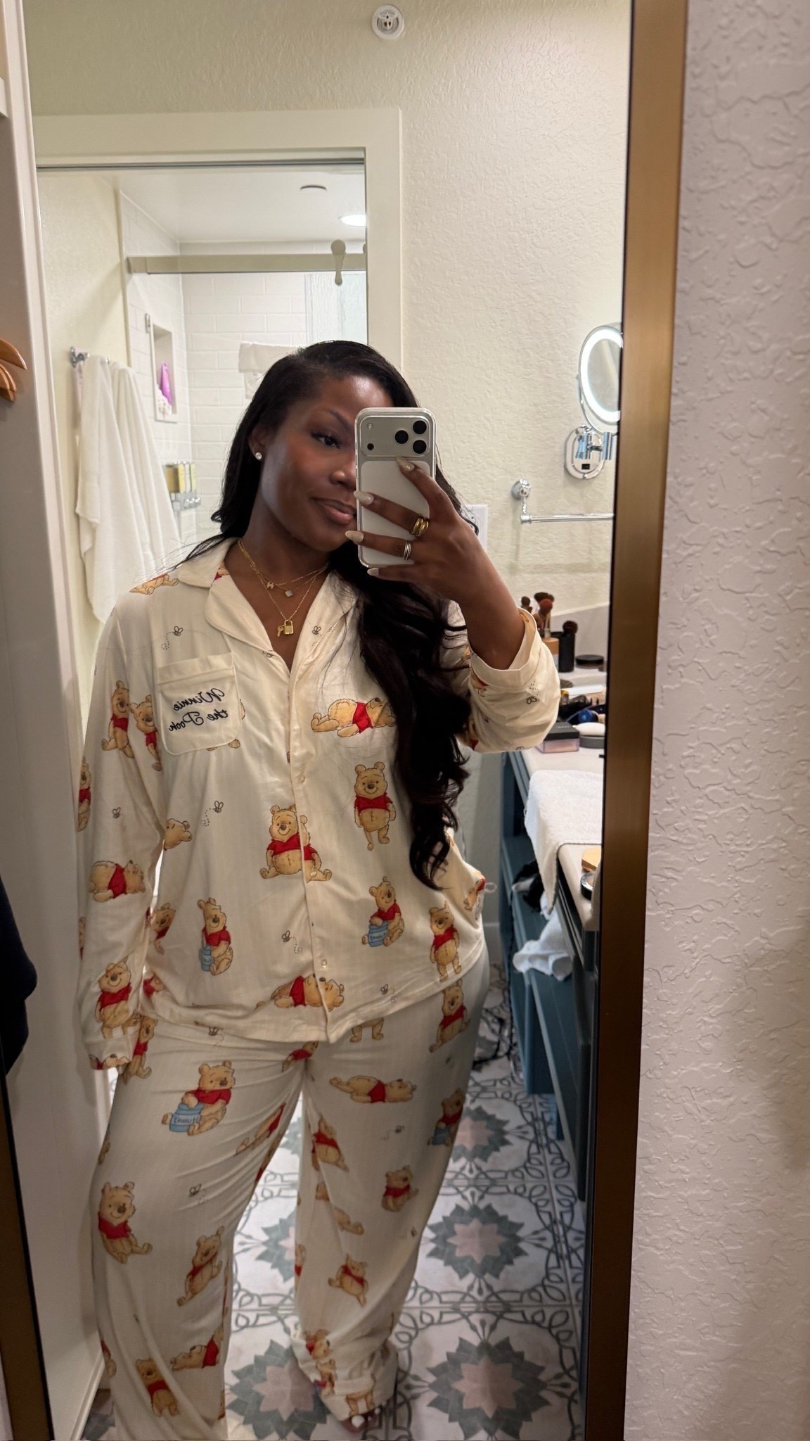 My Winnie the Poo pajamas! These are so perfect for Disney 🧸

Pajamas aren’t linkable so linking similar pajamas below!! 

#LTKTravel #LTKMidsize #LTKPetite