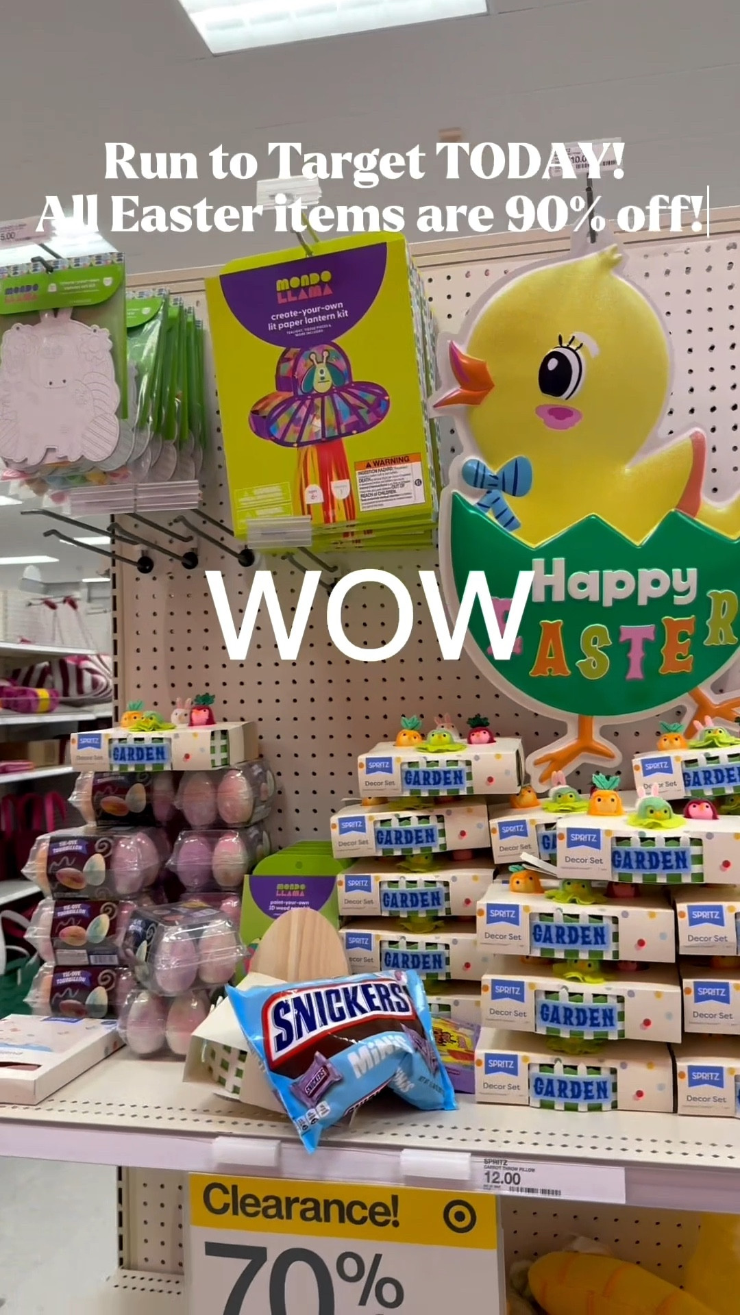 I didn’t expect THIS… 👀
Target just hit 90% off on Easter and I ran 🏃‍♀️
From baskets to decor, everything was basically clearance dreams. If you love stocking up for next year or just want cute finds for cheap… now is the time.

These are the deals I LIVE for 🙌

#LTKKids #LTKmomlife #LTKHome
