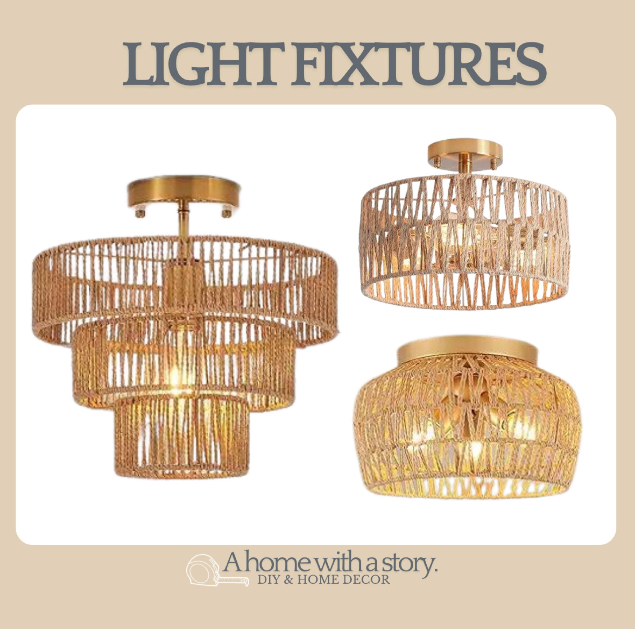 Coastal inspired lighting 🌊 

#LTKHome