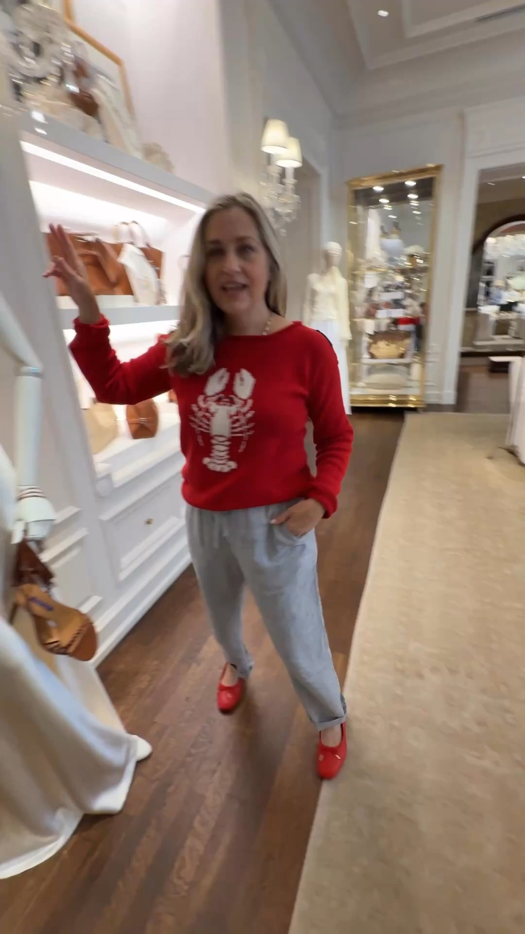 These linen pants are restocked and under $40! Lobster sweater was from last year, but I have found several cute versions for this year

#LTKdayinmylife #LTKOver40 #LTKSaleAlert