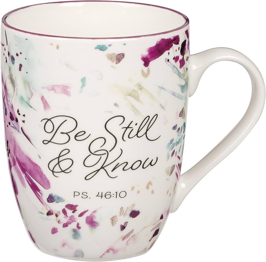 Christian Art Gifts Inspirational Ceramic Coffee & Tea Scripture Mug for Women: Be Still & Know P... | Amazon (US)