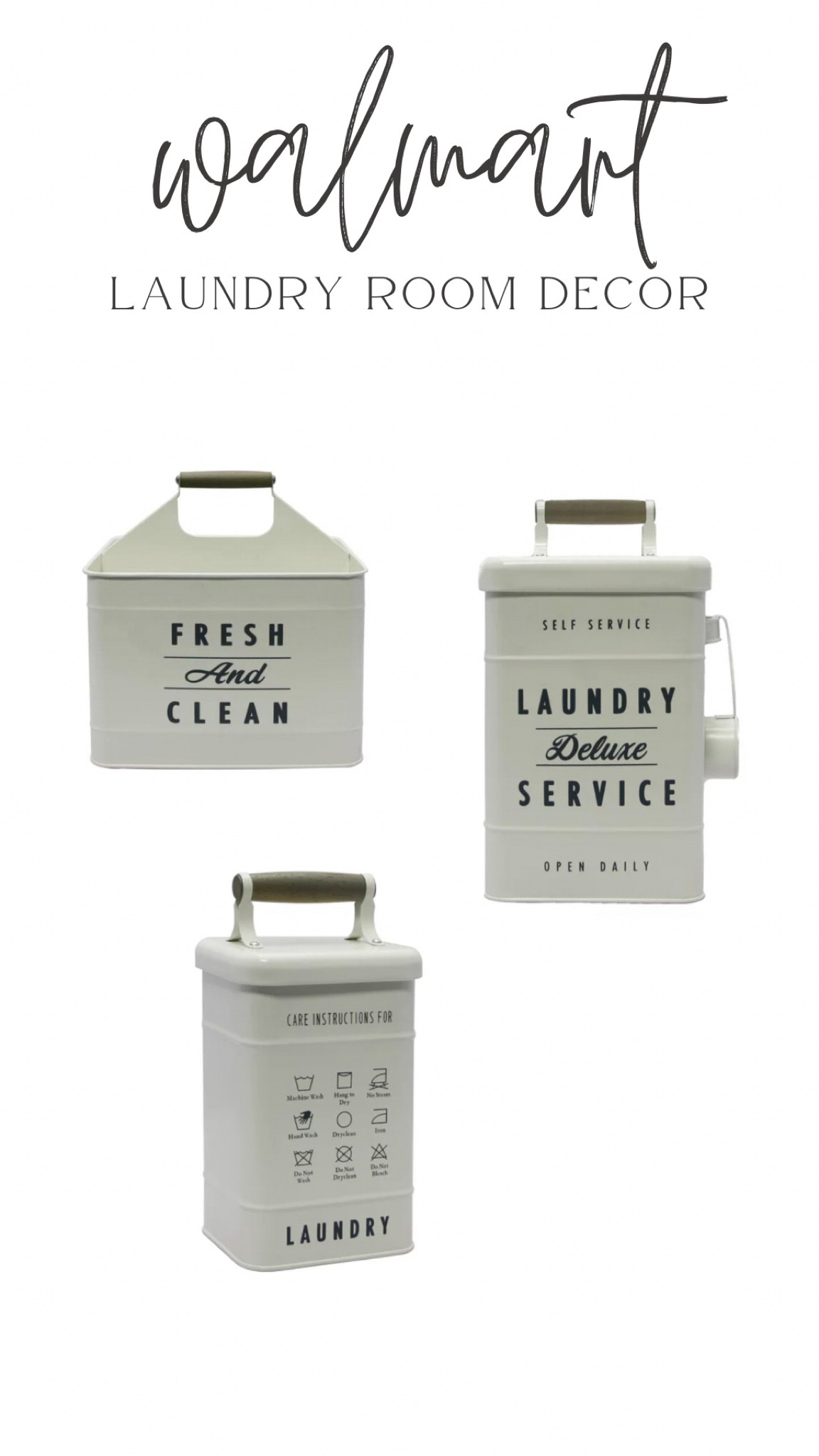 Walmart Laundry Room Decor 

#LTKhome