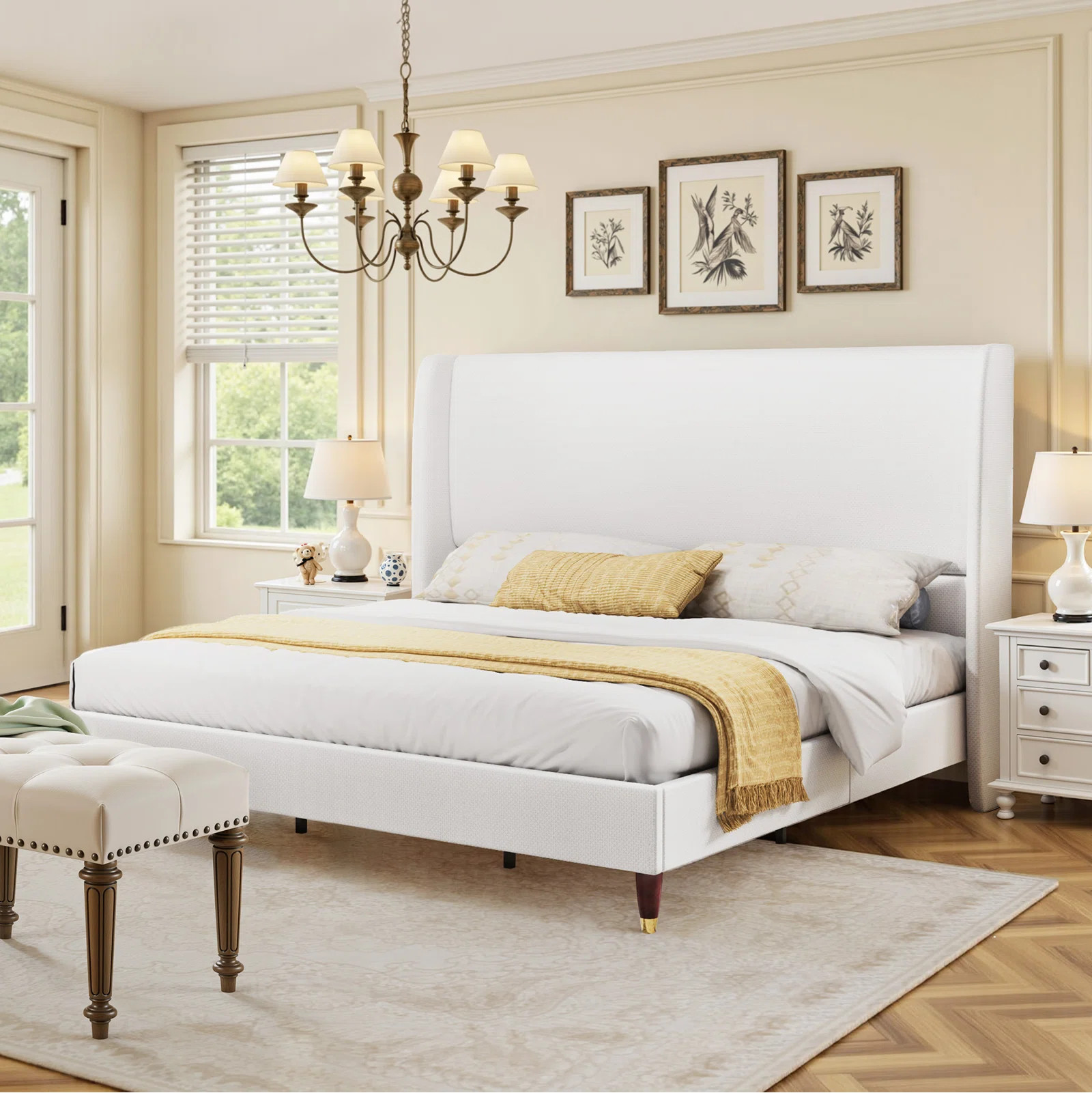 Belo Upholstered Platform Bed | Wayfair North America