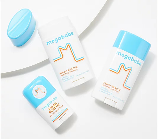 Megababe Thigh Rescue 3-Piece Set - QVC.com | QVC