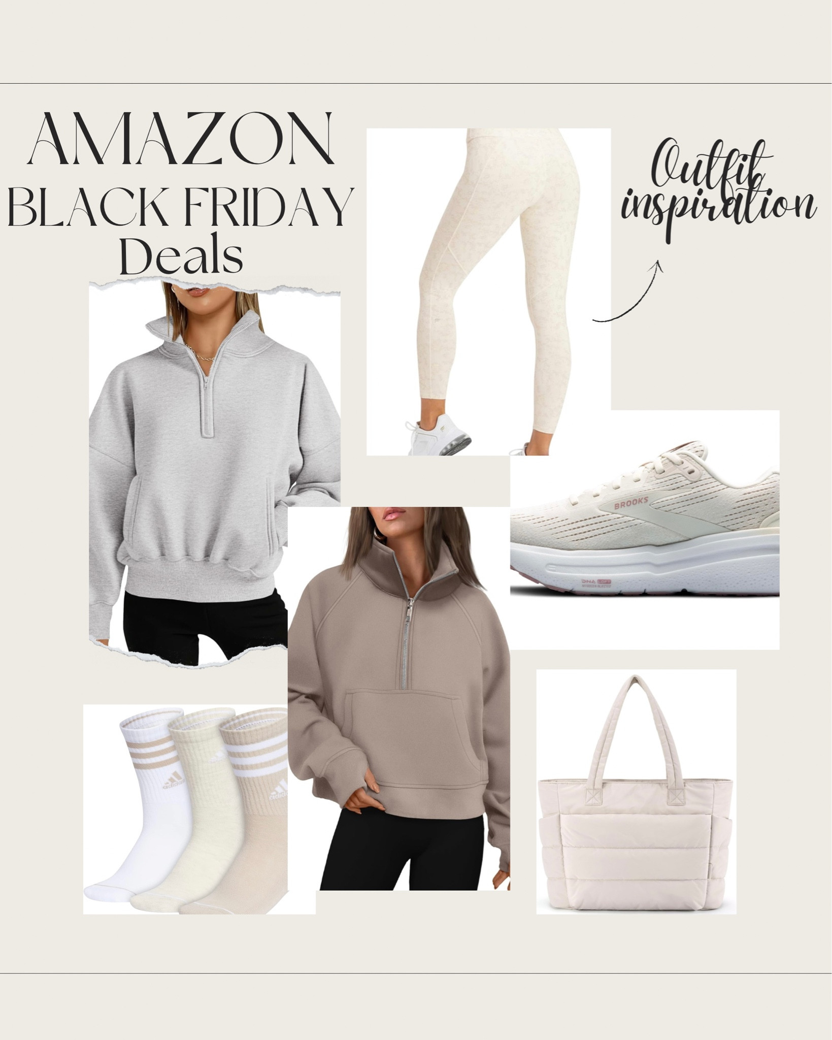Soft comfortable neutral outfit. Run errands, travel, outdoor walks, casual and comfortable. My favorite sweatshirts are great gift ideas!

#LTKSaleAlert #LTKCyberWeek #LTKStyleTip