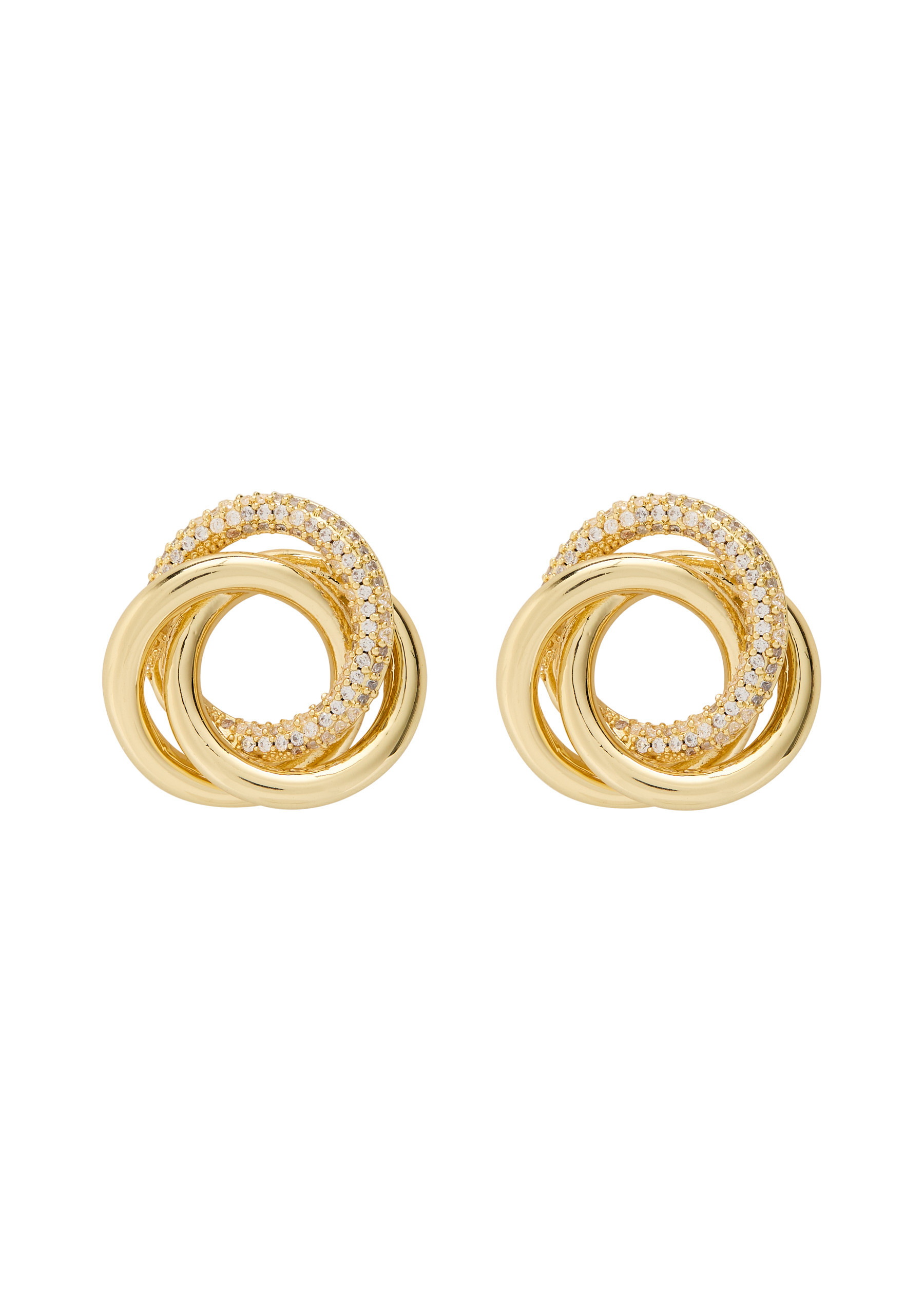 22kt gold-plated drop earrings | Harvey Nichols