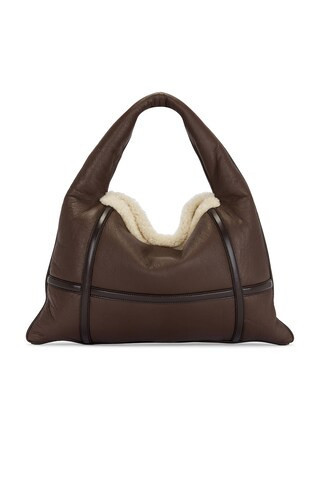 Bottega Veneta Small Hop Bag in Brown | FWRD 