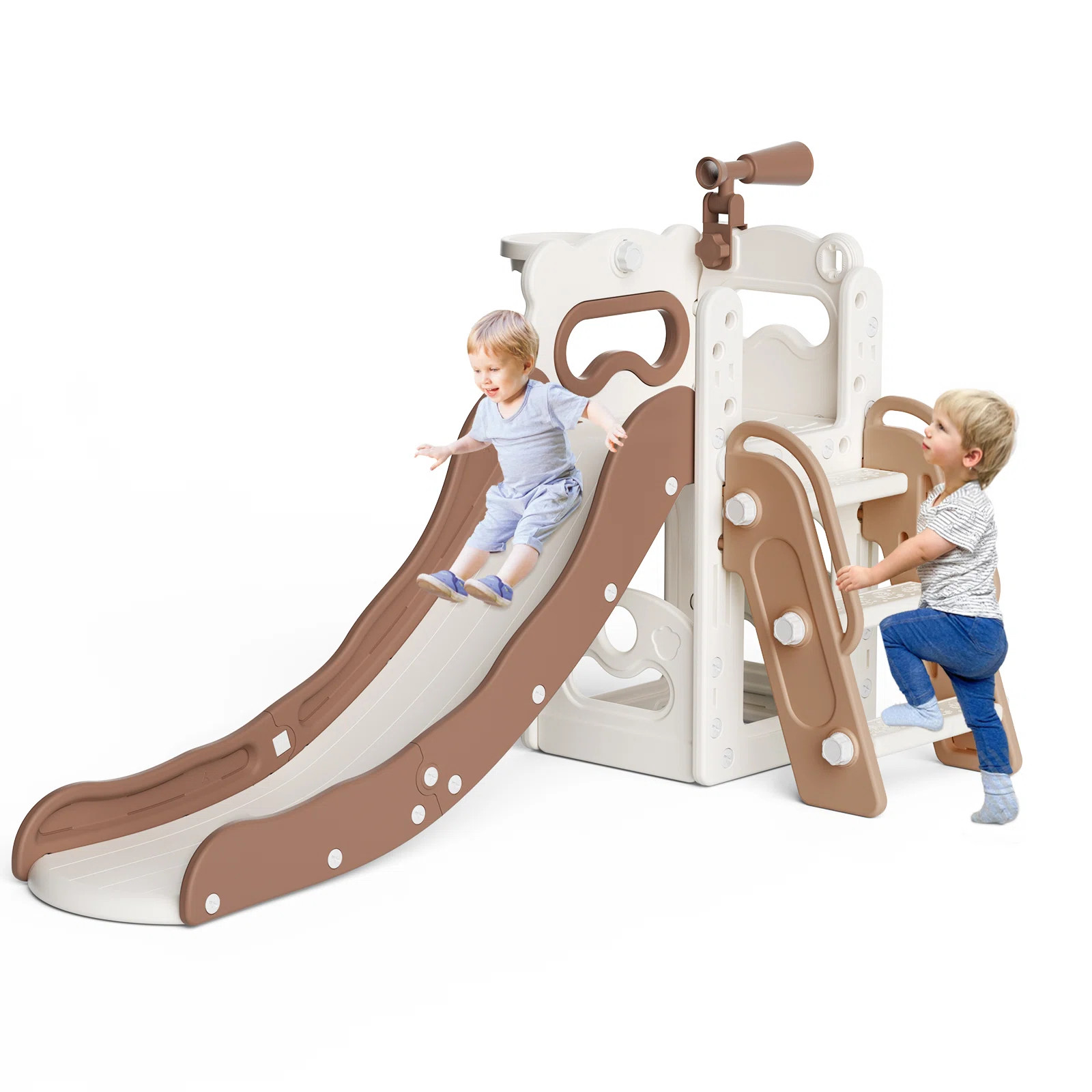 Feanch 42'' W Plastic Freestanding Slide | Wayfair North America