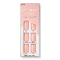 Kiss Peevish Pink imPRESS Color Press-On Manicure | Ulta