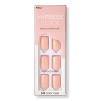 Kiss Peevish Pink imPRESS Color Press-On Manicure | Ulta