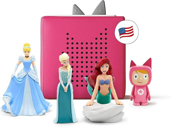 Tonie Pink Starter Set Creative Plus: Frozen, Cinderella, Little Mermaid | Amazon (US)