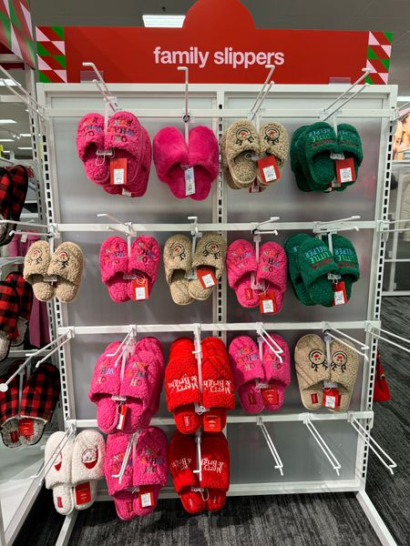 Family slippers perfect for Christmas morning 

#LTKSeasonal #LTKHoliday #LTKGiftGuide