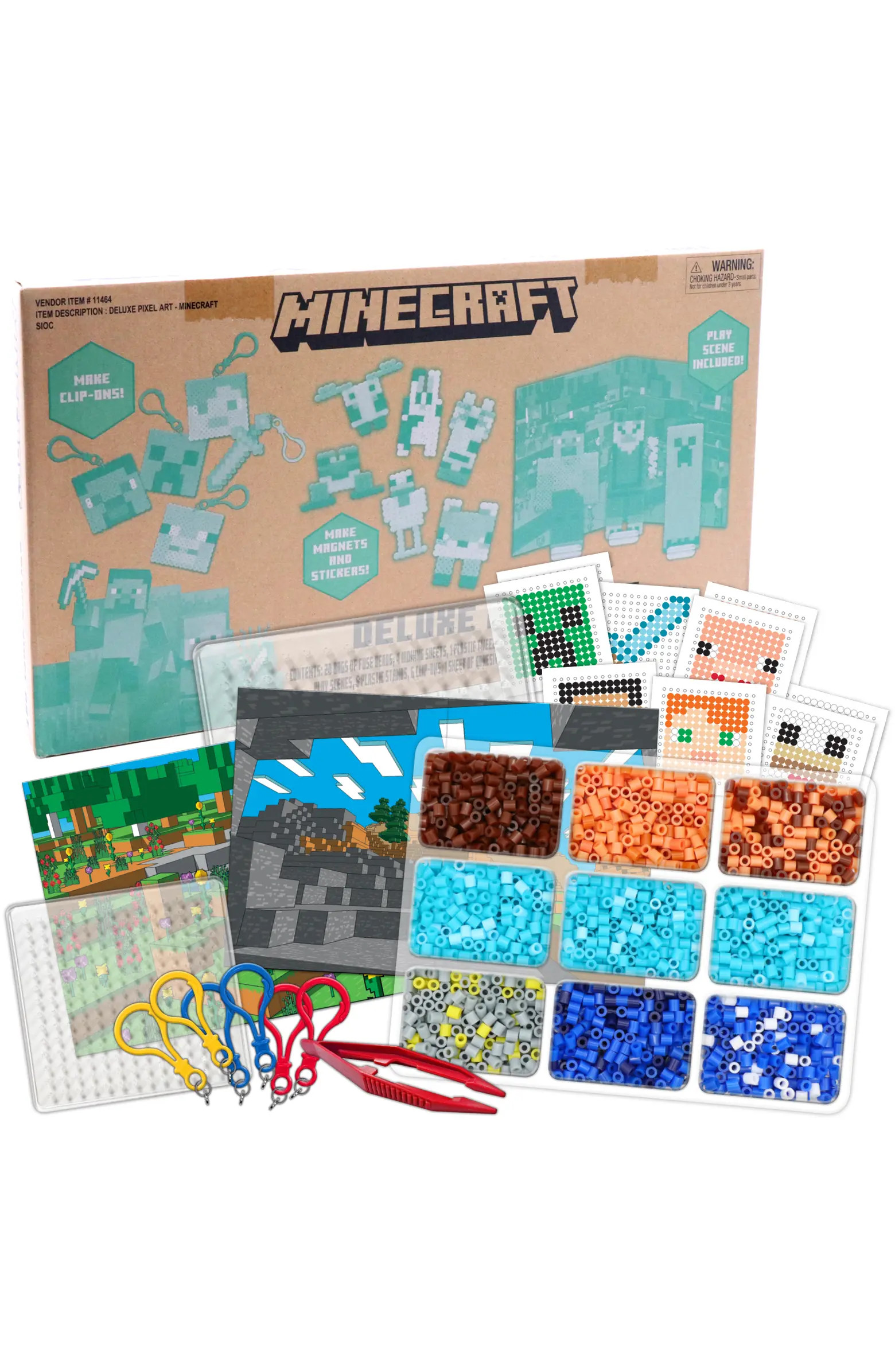 Deluxe Pixel Art, Minecraft, 810 Piece DIY Bead Craft Kit, Kids 6+ | Nordstrom