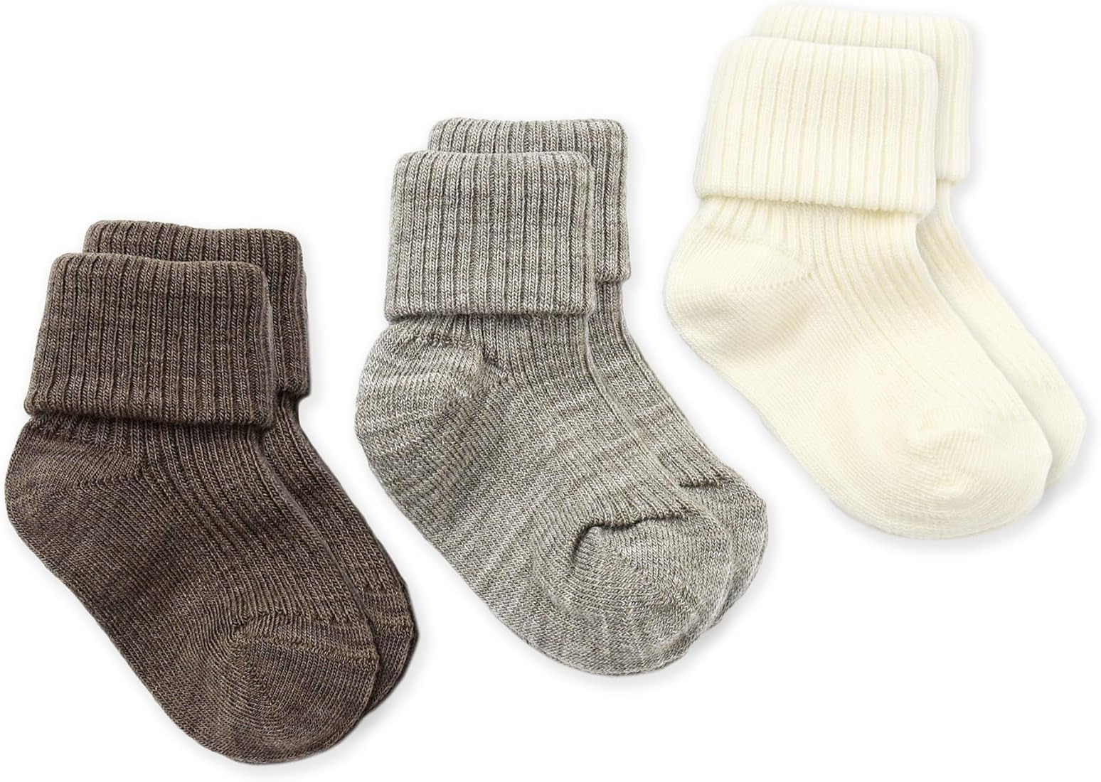 Woolino Wool Baby Socks, Washable Merino Wool Infant Toddler Kids Socks, Newborn to 8 Years (Pack... | Amazon (US)