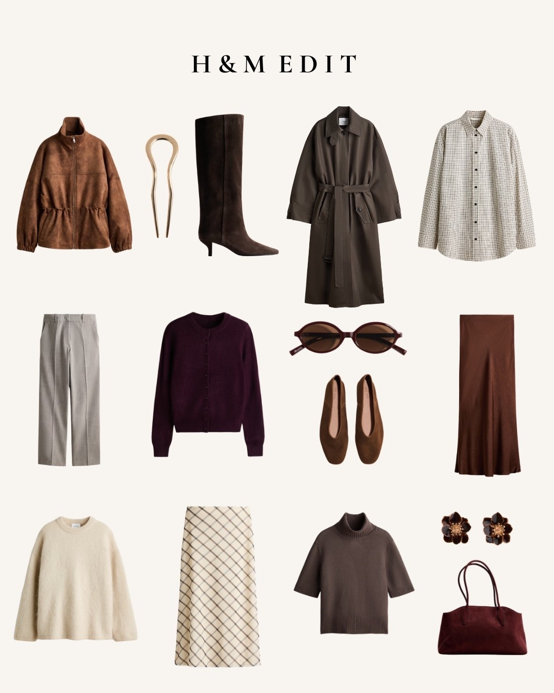 New in at H&M 🤎

A little edit of the pieces that caught my eye from their latest arrivals. Think beautiful autumnal tones, timeless layers and those easy wardrobe staples I know I’ll reach for again and again.

There are some particularly lovely accessories in at the moment too — the boots and bag are firmly on my radar 🍂

#LTKautumn #LTKuk #LTKFashionMonth