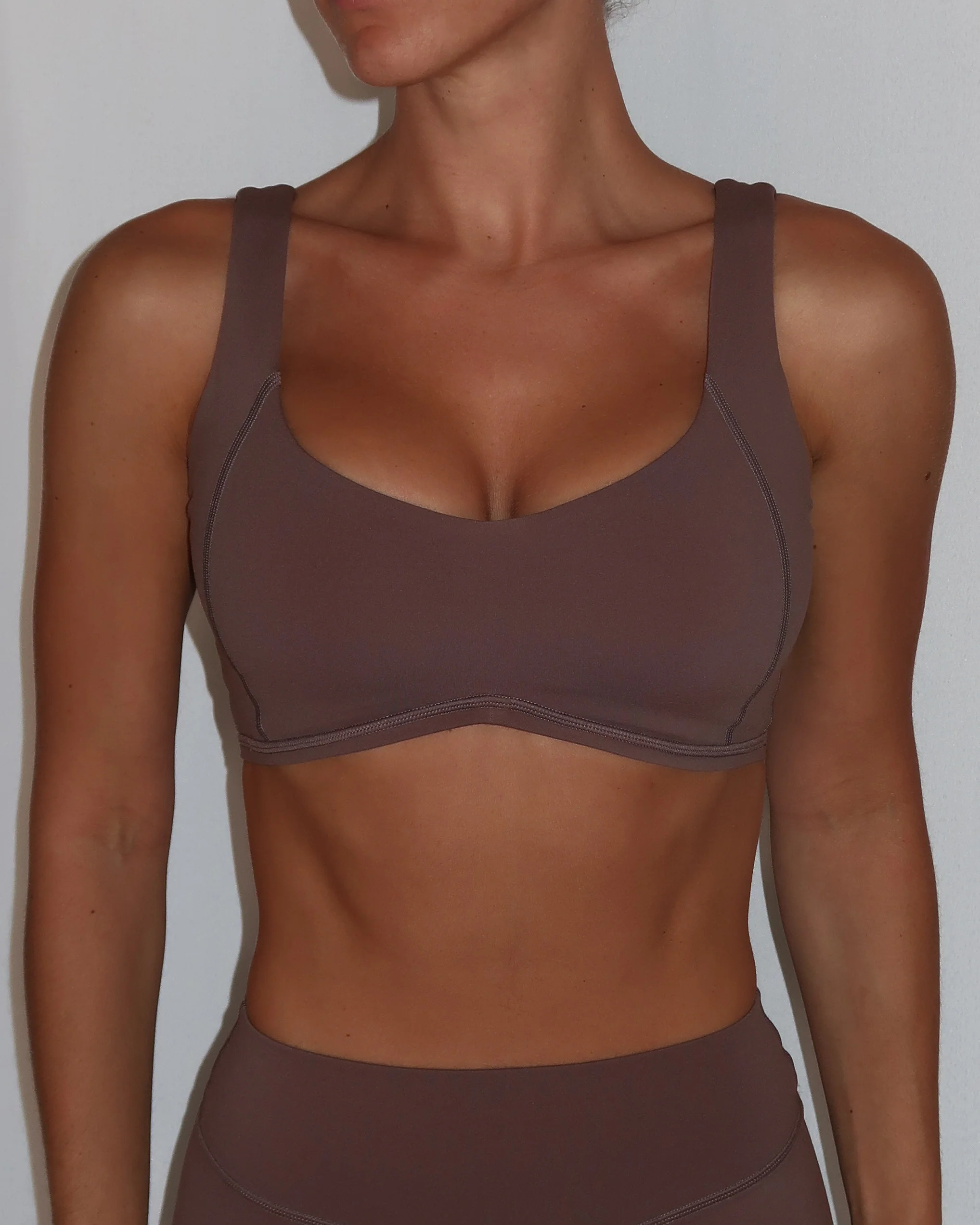 The Vital Bra - SoftSculpt Fabric - Ash Brown | Liaison the Label