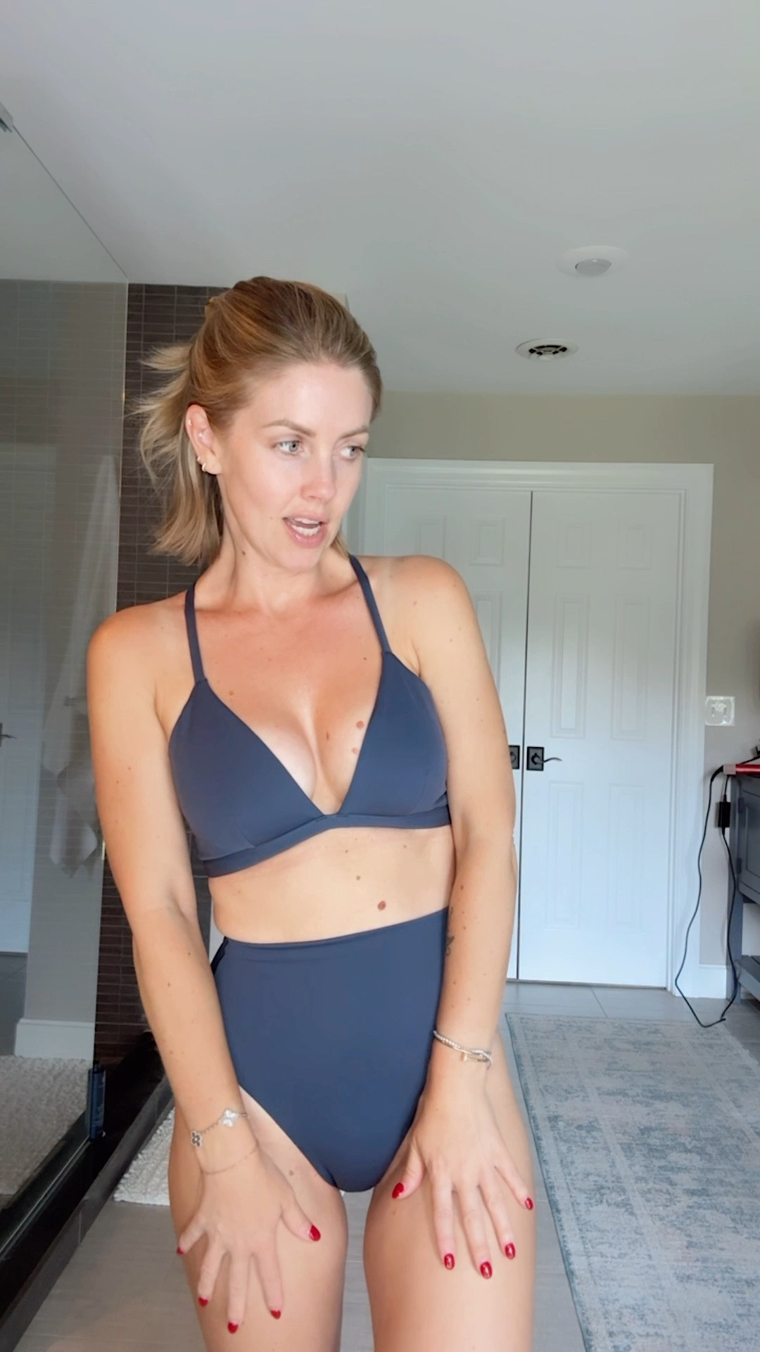 Wearing size Small in each which is true to size for me in swimwear

#LTKTravel #LTKSwim #LTKOver40