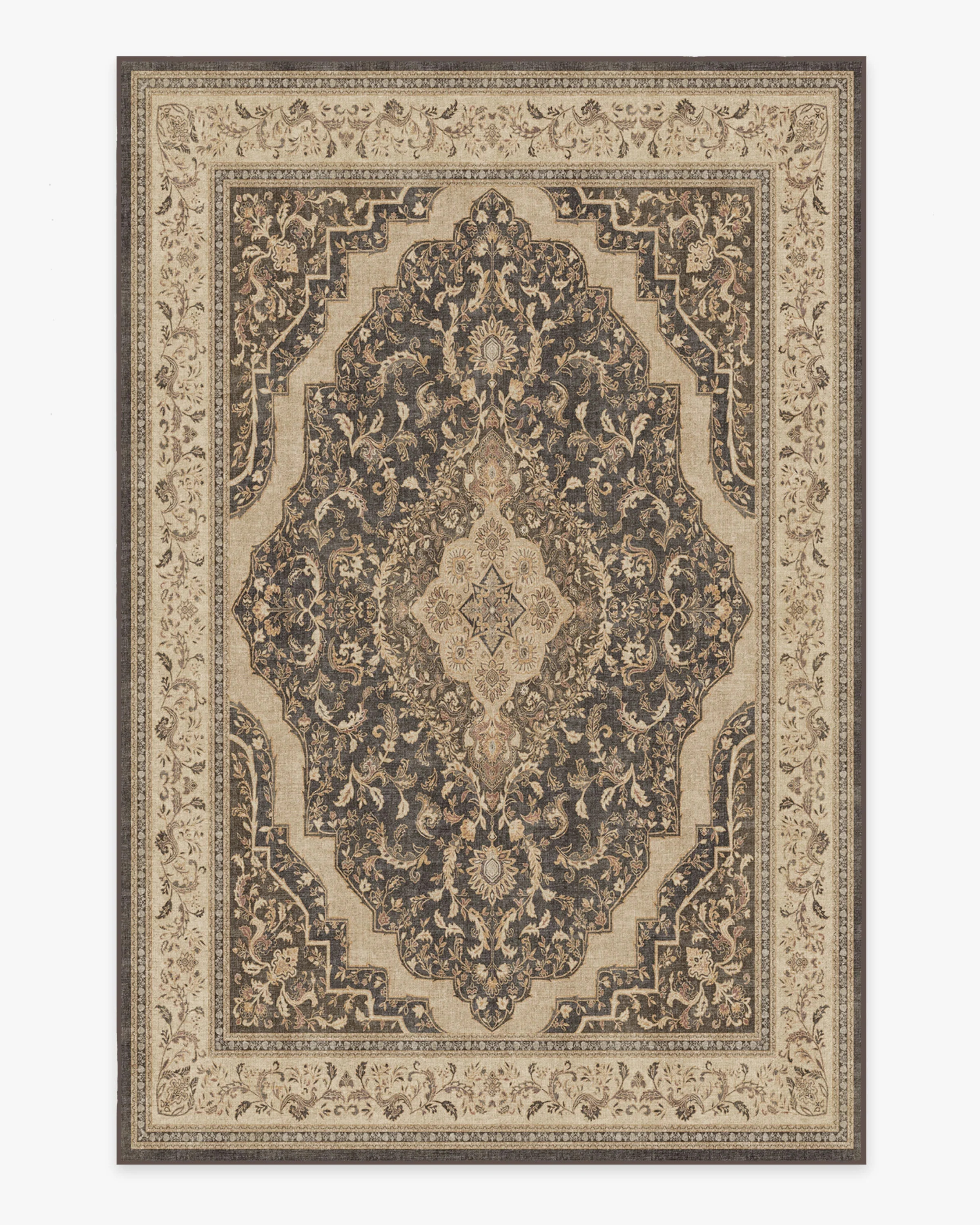 Adeline Dark Wood Rug | Ruggable