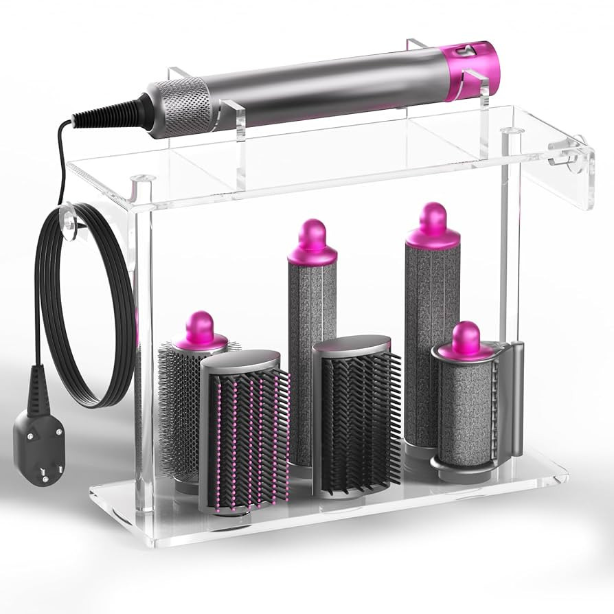 YeWink Airwrap Holder for Dyson - HQ Acrylic Hair Tool Storage Stand - Countertop Desktop Organiz... | Amazon (US)