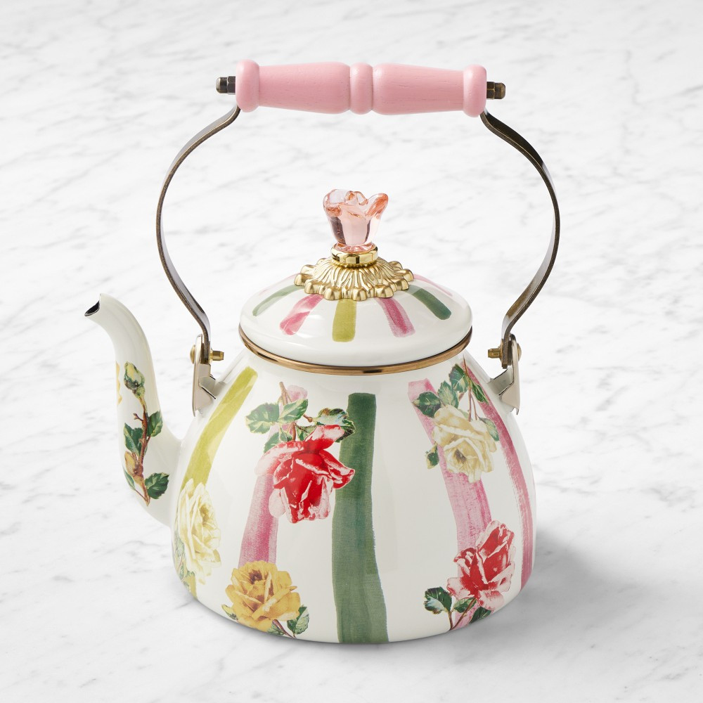 MacKenzie-Childs Garden Gala Tea Kettle, 2-Qt. | Williams-Sonoma