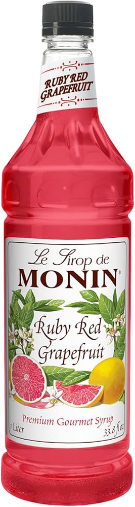 Monins Ruby Red Grapefruit Syrup 1 Liter | Amazon (US)