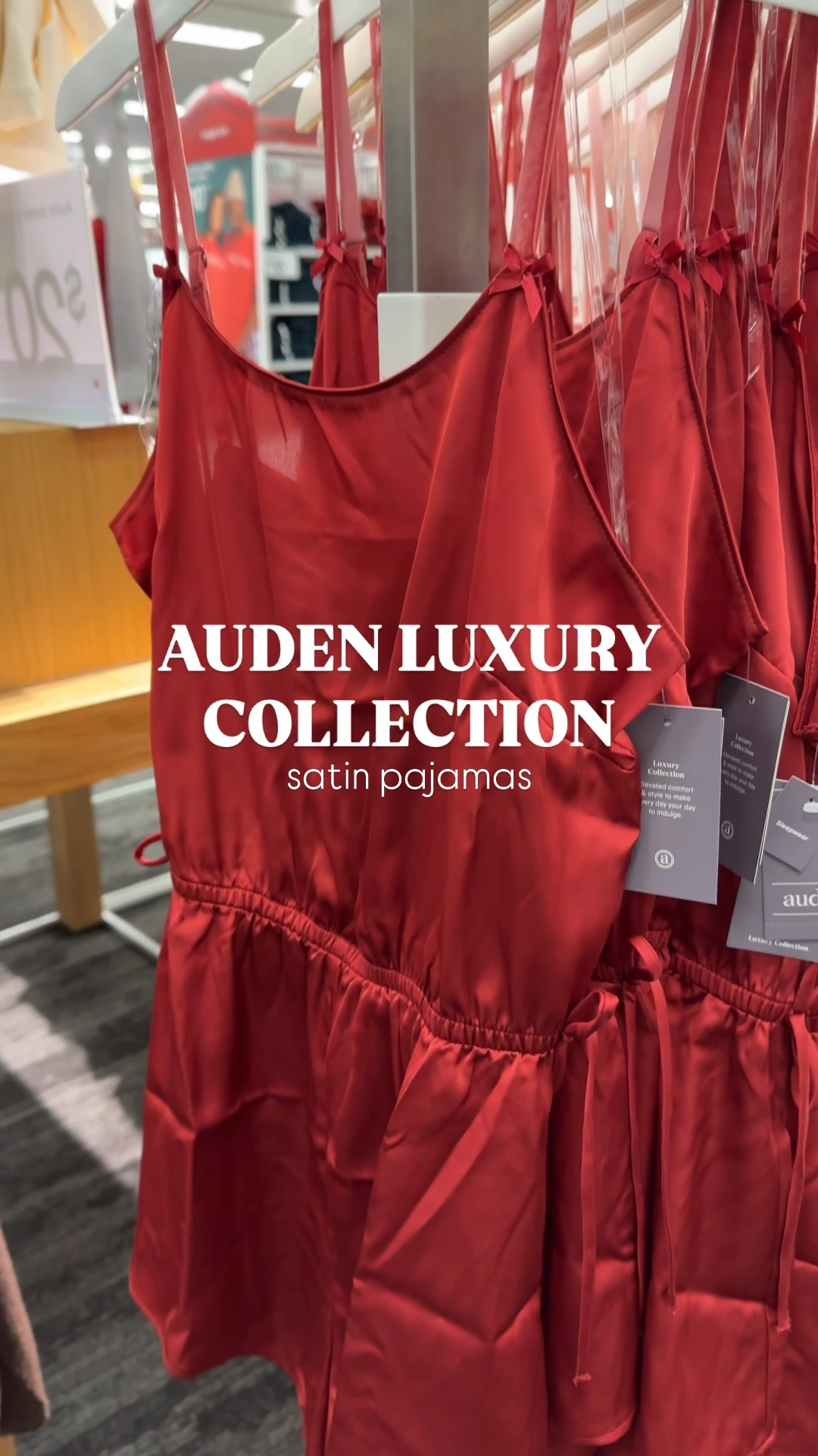 Auden Luxury Collection satin pajamas! Super cute sets for Her 🎁🩷 Rompers, robes, 2-piece sets from tanks with wide leg pants or collar long sleeves with shorts! All available online - linked them all of you guys ✨ 

#LTKHoliday #LTKFindsUnder50 #LTKGiftGuide