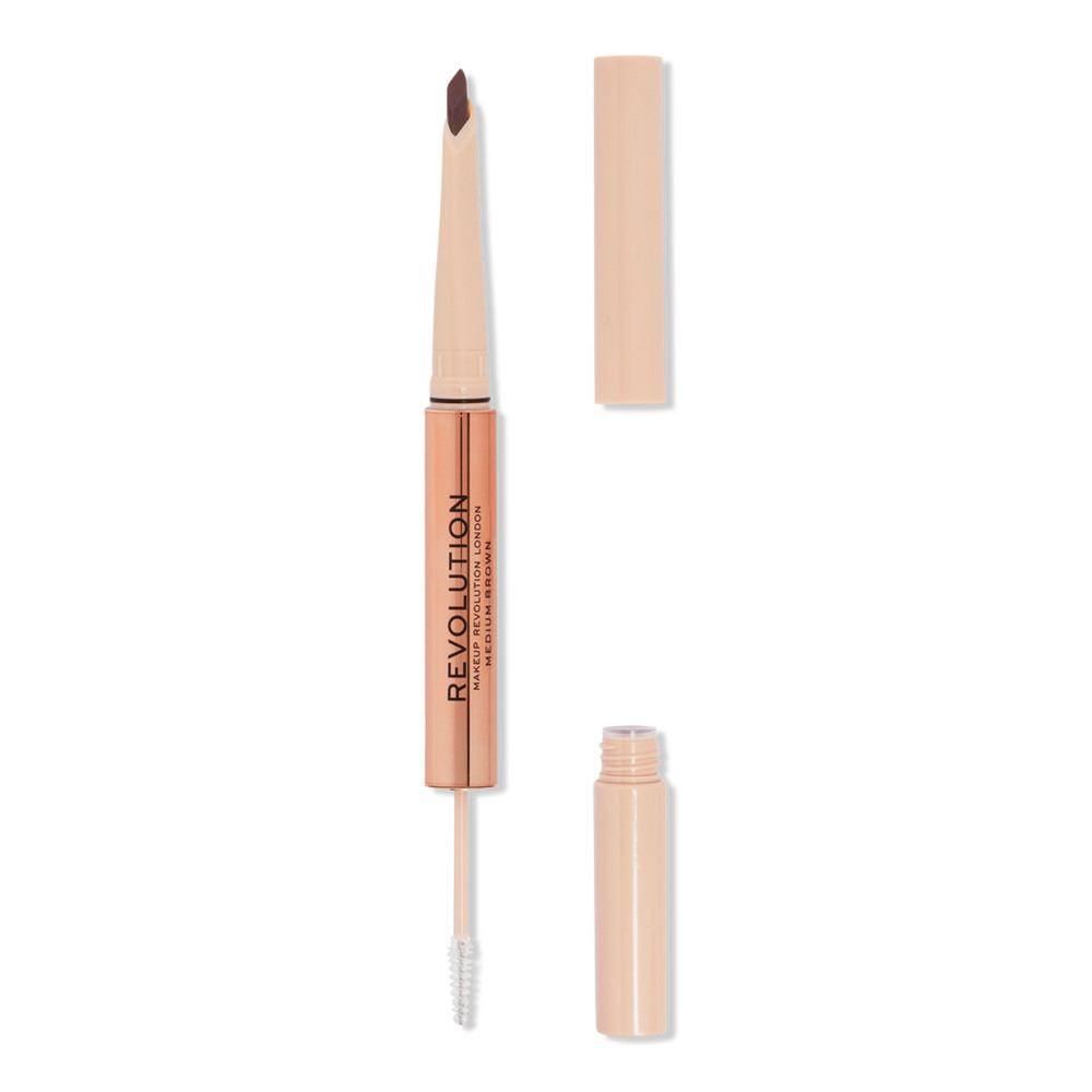 Revolution Beauty Fluffy Brow Filter Duo - Medium Brown | Ulta