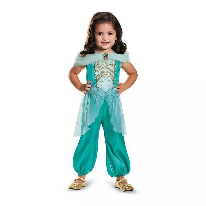 Toddler Disney Princess Jasmine Halloween Costume Jumpsuit | Target