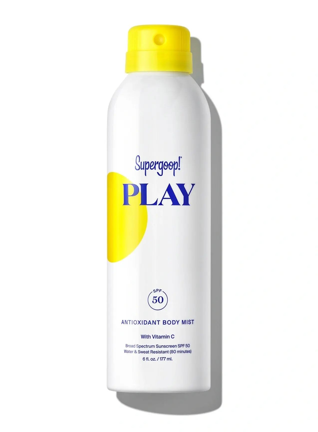 Antioxidant-Infused Sunscreen Mist with Vitamin C + UV Protection | Supergoop