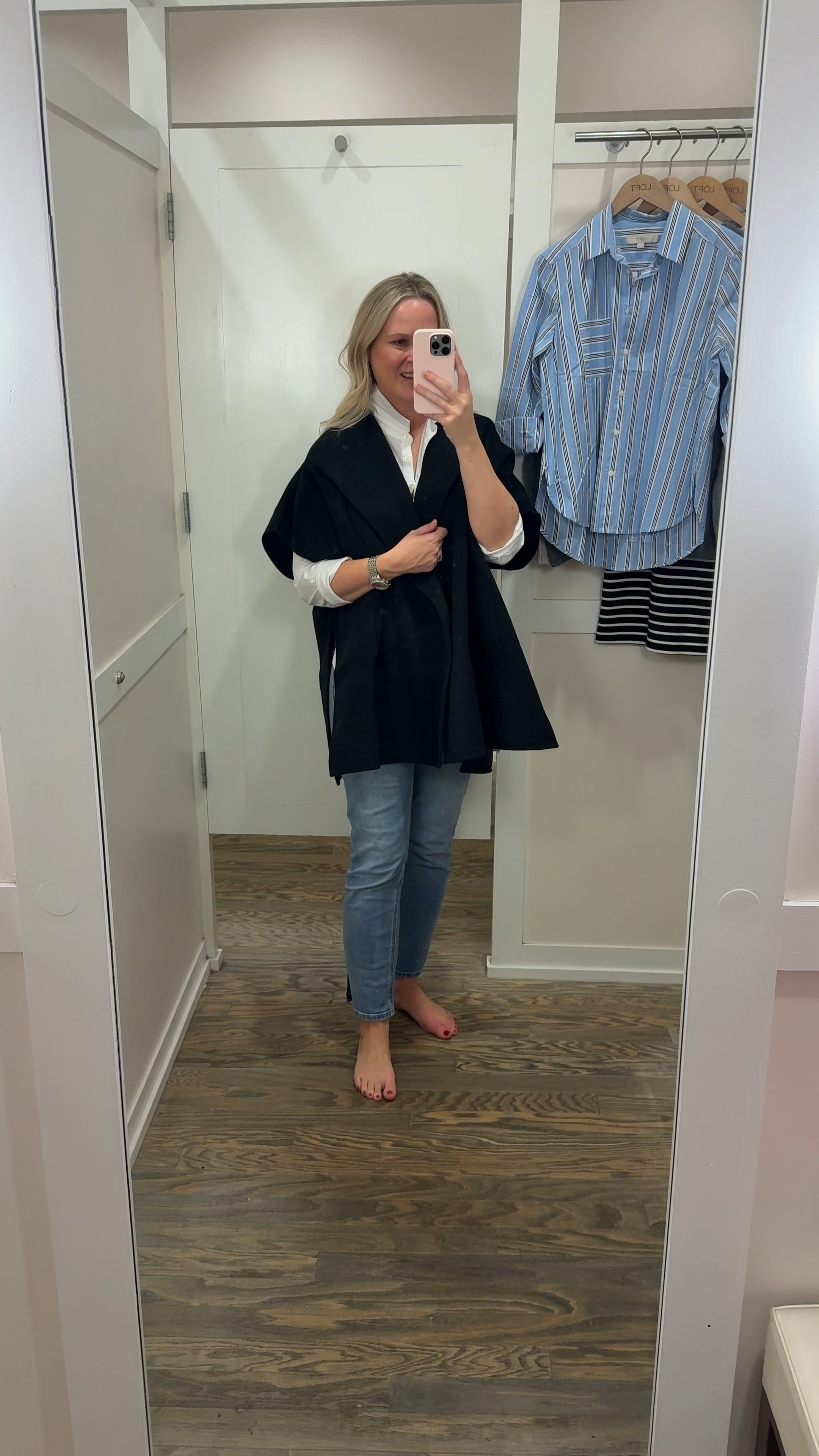 This black wrap will go with every outfit in your closet this winter! I’ve paired it with a gray sweater, white button down, and a red turtleneck sweater! Love the pockets on the front!

Sweater, outerwear, black wrap, black coat, button up shirt, turtleneck sweater, trending sweaters, casual pros, workwear, work outfits, weekend outfits, preppy outfits, preppy style, classic outfits, old money

#LTKStyleTip #LTKSaleAlert #LTKSeasonal