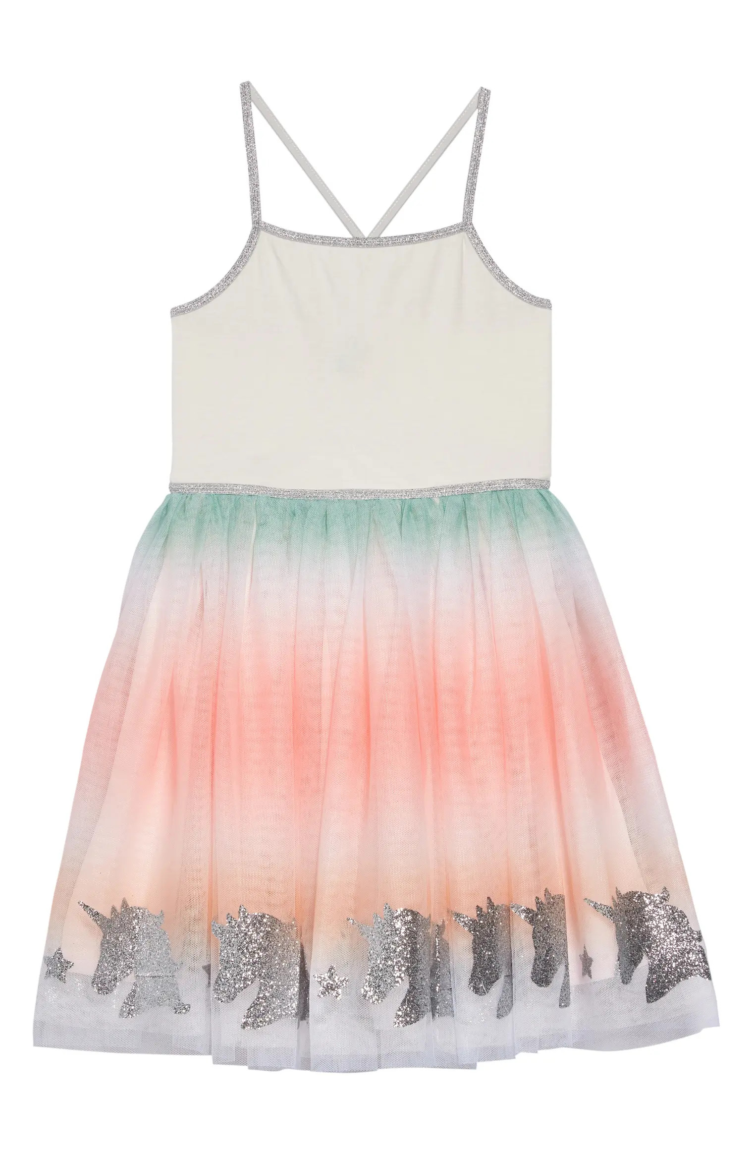 Ombré Unicorn Boarder Dress | Nordstrom