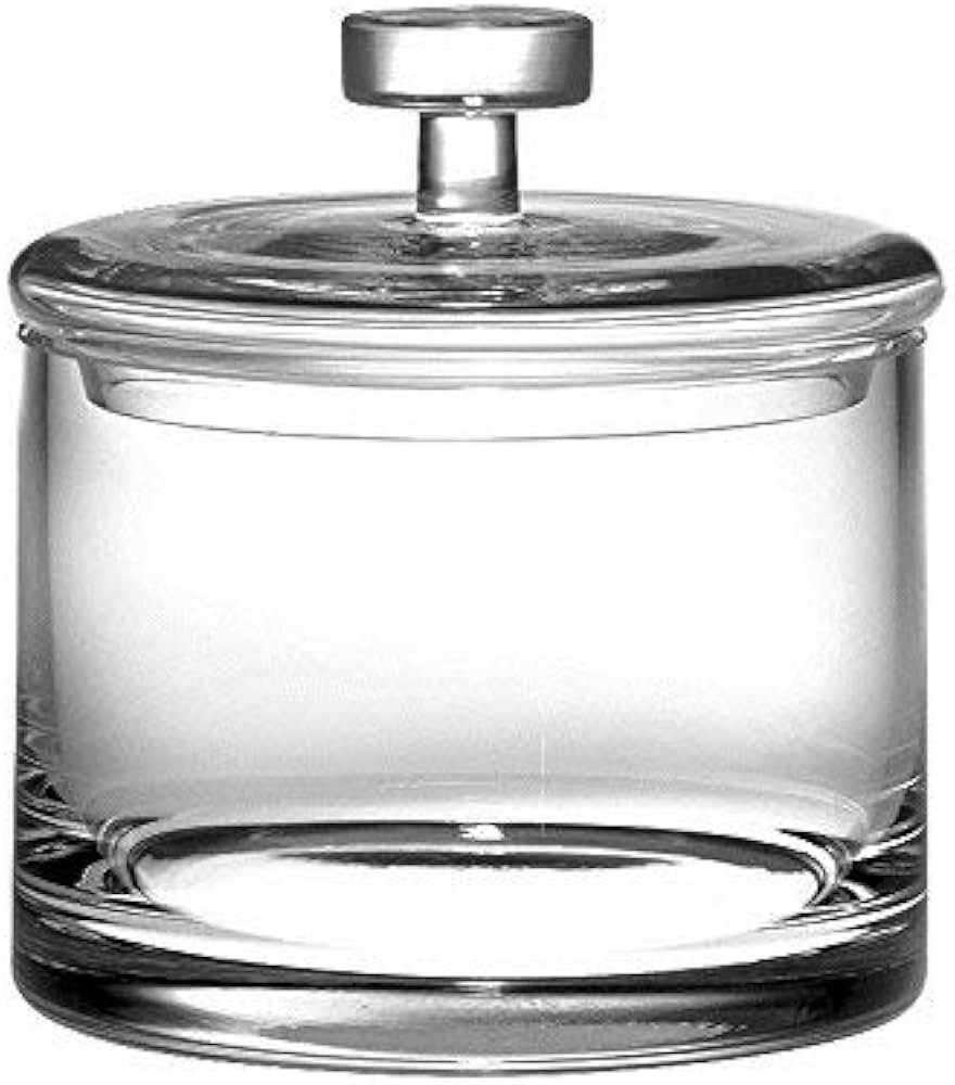 Barski - Glass - Biscuit Jar - Candy Box - 6"H - High Quality Glass - Clear - Made in Europe | Amazon (US)