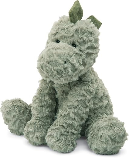 Jellycat Fuddlewuddle Dinosaur Stuffed Animal, Medium, 9 inches | Amazon (US)