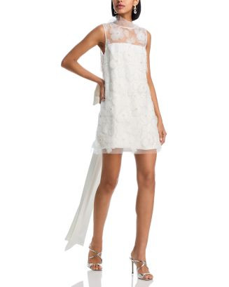 Beaded Tulle Mini Dress | Bloomingdale's (US)