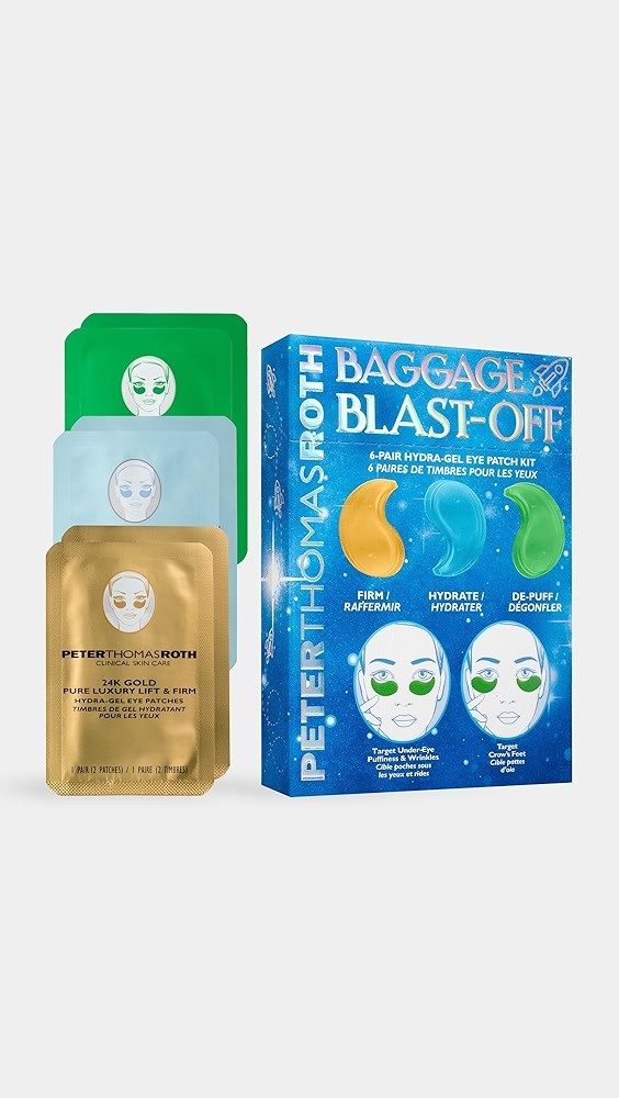 Baggage Blast-Off 6-Piece Hydra-Gel Eye Patch Kit | Shopbop