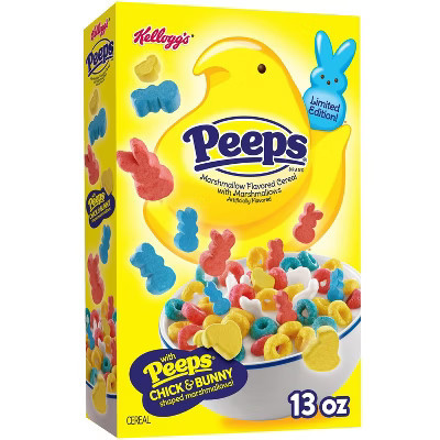 Kellogg's Peeps Cereal with Marshmallows - 13oz | Target