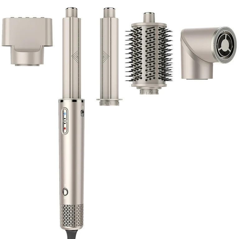 Fentgo Hair Dryer Brush, Air Styling & Drying System, Detachable Multi-Styler with Auto Curlers, ... | Walmart (US)
