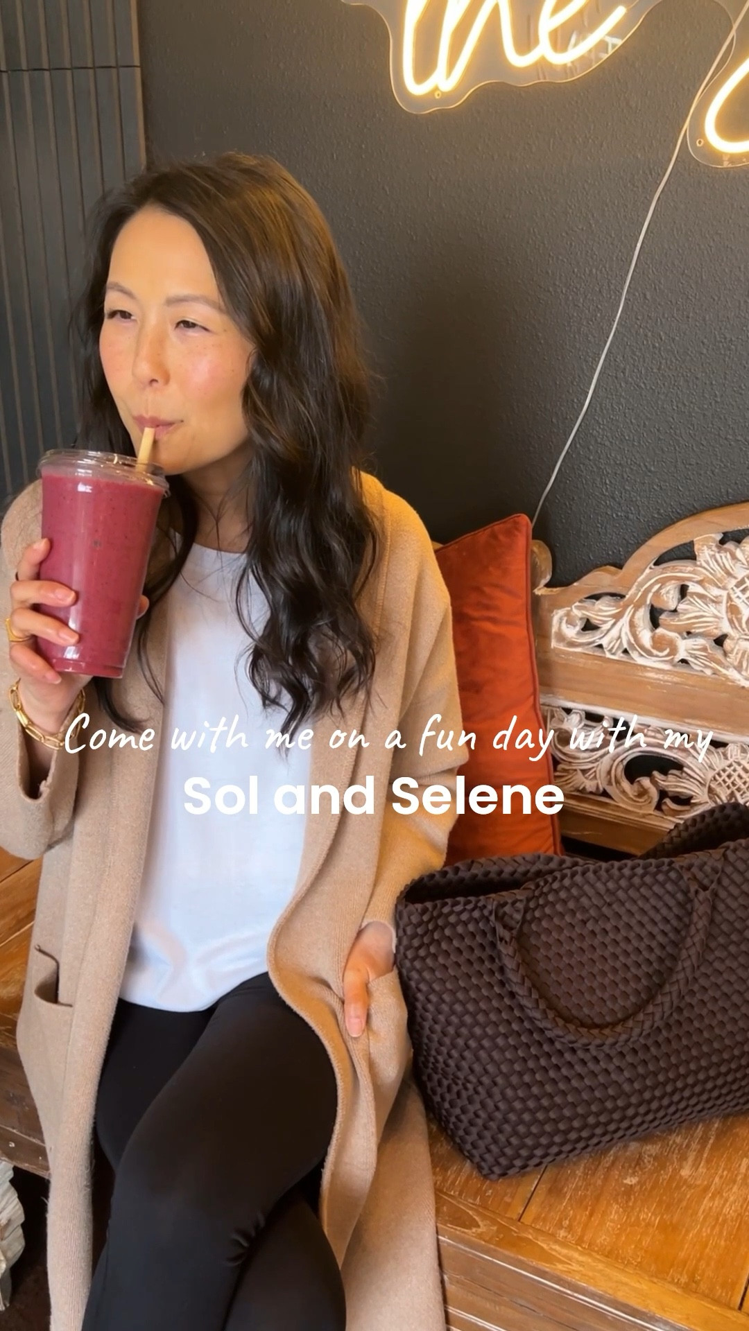 Love my new Sol and Selene Sky’s the Limit medium tote bag. Comes in so many colors. This chocolate brown will go with everything.
I also own the ETHEREAL - WOVEN LACED UP ECO-EDITION CROSSBODY and it’s the perfect small hands free bag.

