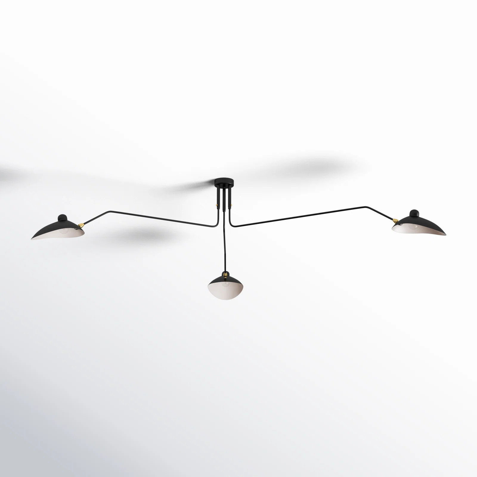 AllModern Davita Mid-century Chandelier Modern 3 Arm Chandelier & Reviews | Wayfair | Wayfair North America