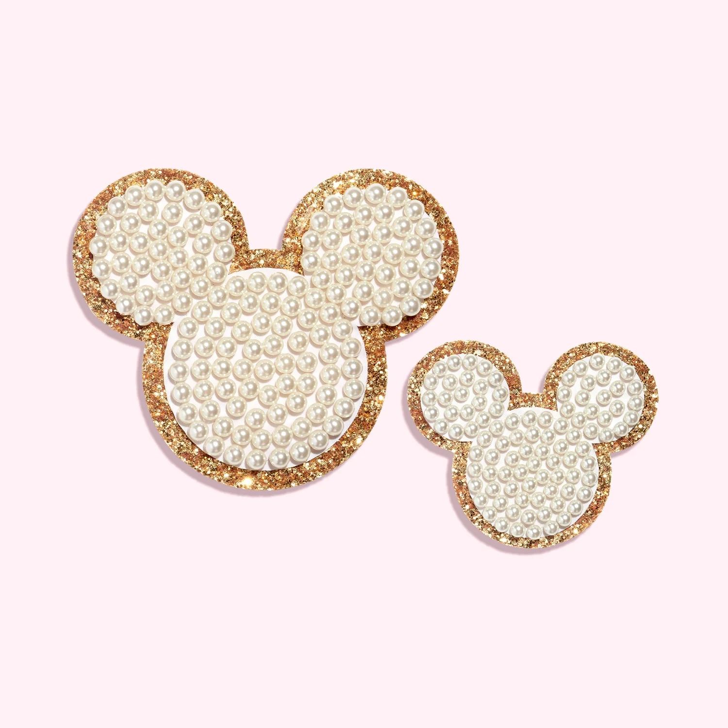 Disney Mickey Mouse Large Glitter Pearl Patch | Stoney Clover Lane