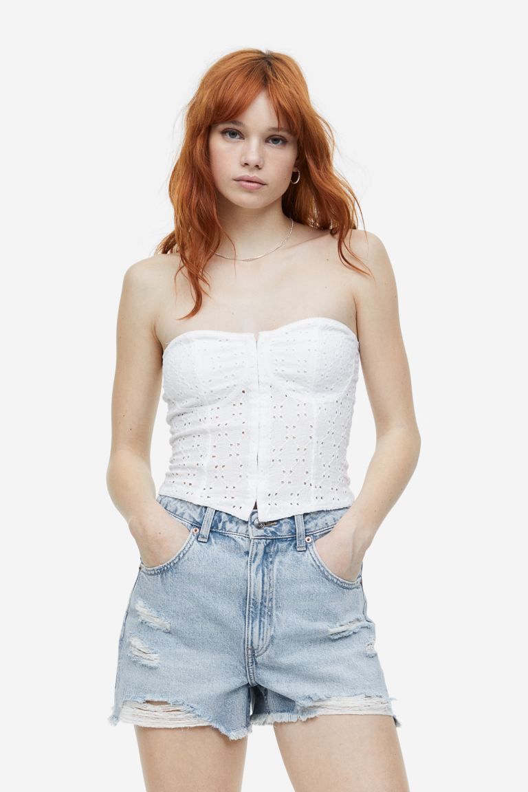 Jeansshorts High Waist | H&M (DE, AT, CH, NL, FI)