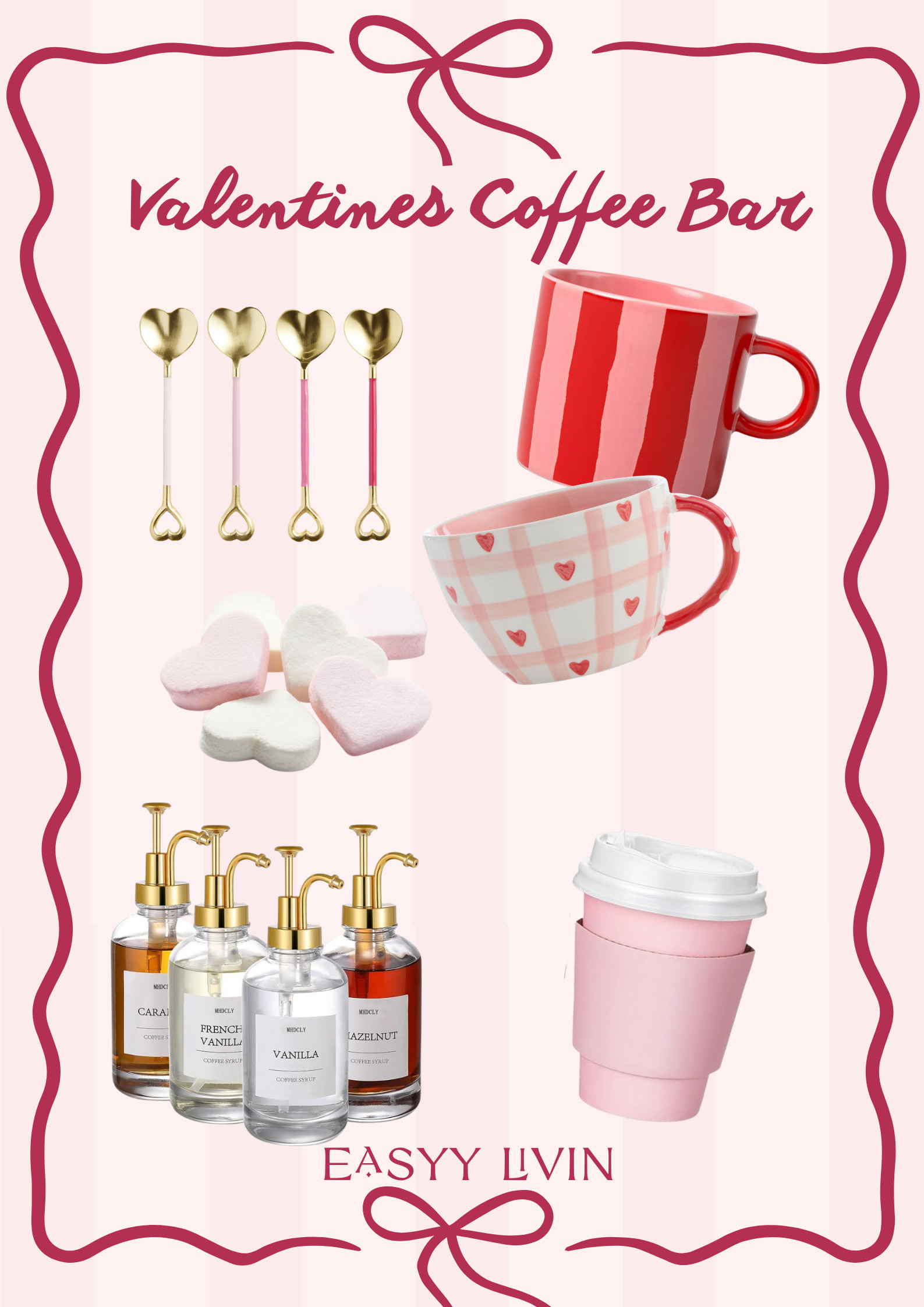 Spruce up your coffee bar with these cutie Valentine's inspired coffee accessories 

 #LTKSeasonal #LTKHome #LTKParties