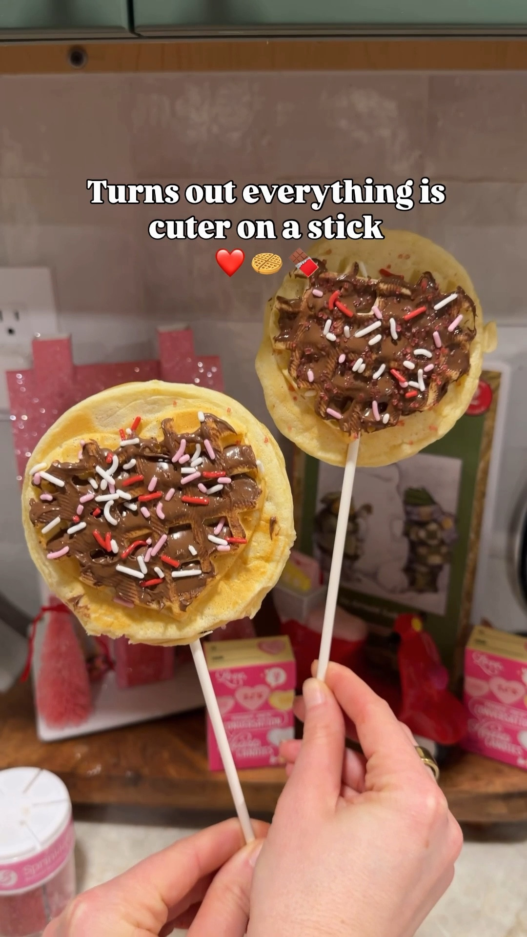 Waffle lollipops 

#LTKmomlife #LTKValentine
