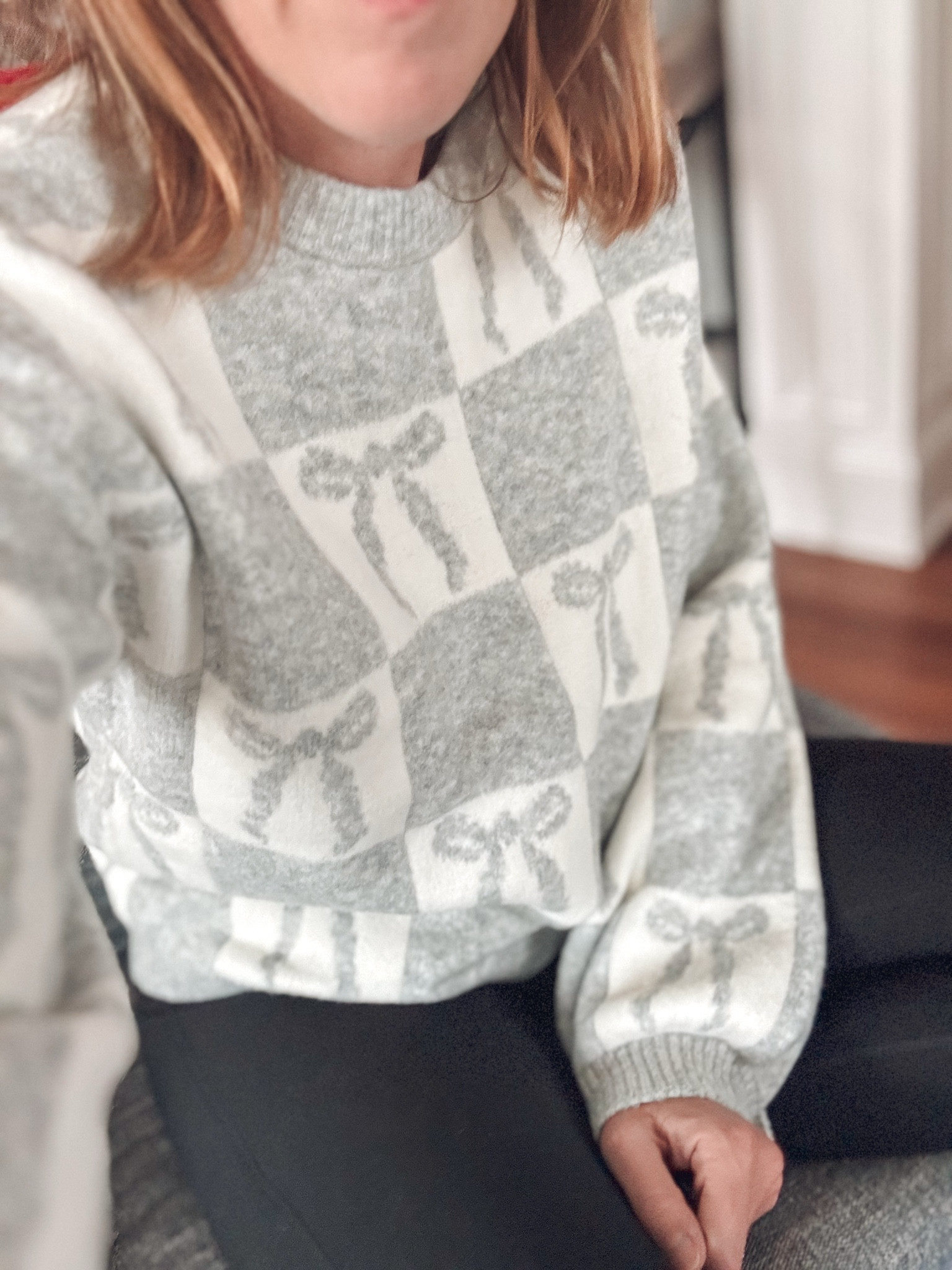 A bow sweater that’s the perfect neutral and still festive for only $25 is an absolute YES in my book! Wearing a size medium and has the best softness ever!

#LTKFindsUnder50 #LTKStyleTip #LTKGiftGuide