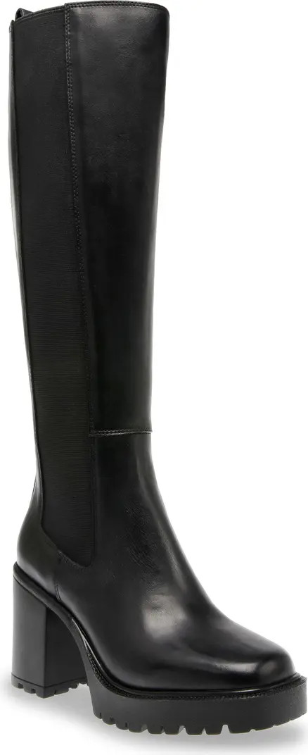 Deegan Lug Sole Knee High Boot (Women) | Nordstrom