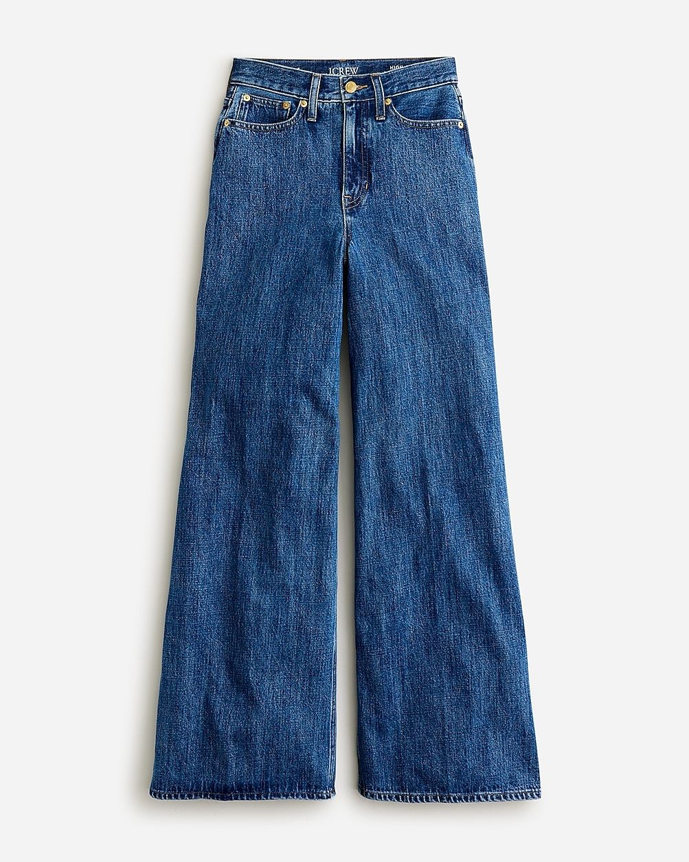 High-rise superwide-leg jean in Laura wash | J.Crew US