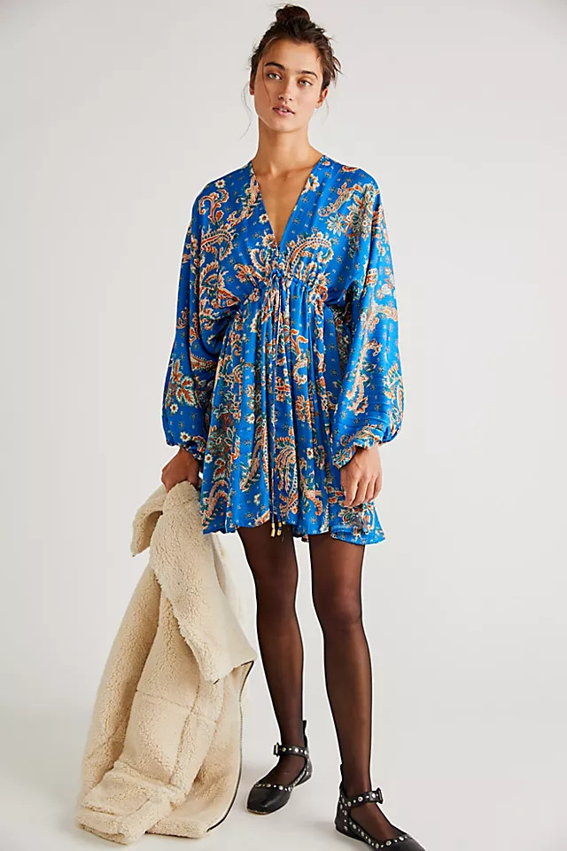 Printed Arzel Mini Dress | Free People (Global - UK&FR Excluded)