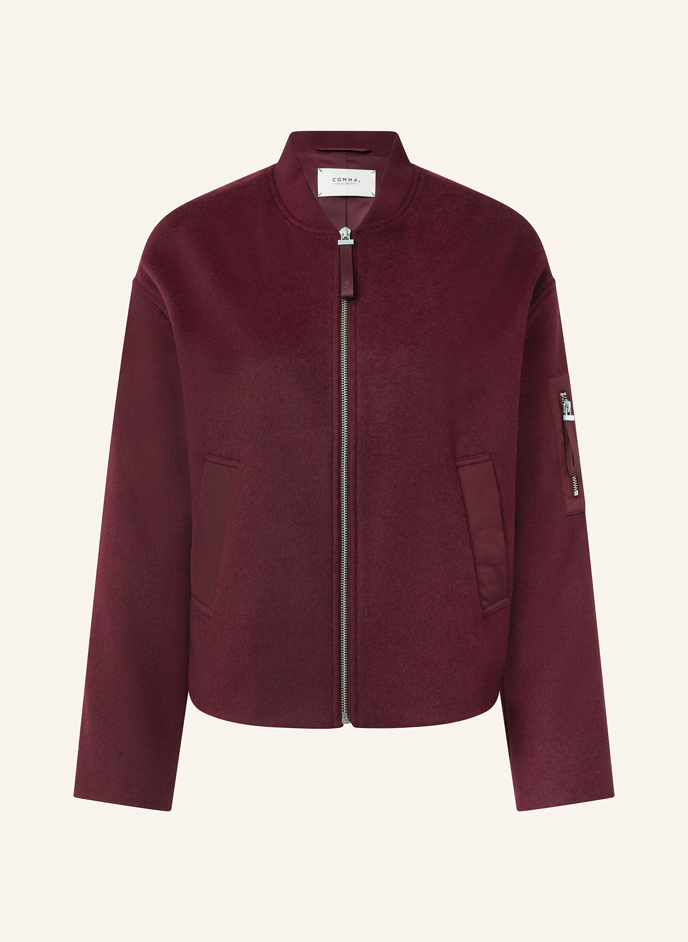 comma casual identity Blouson in dunkelrot | Breuninger (DACH)